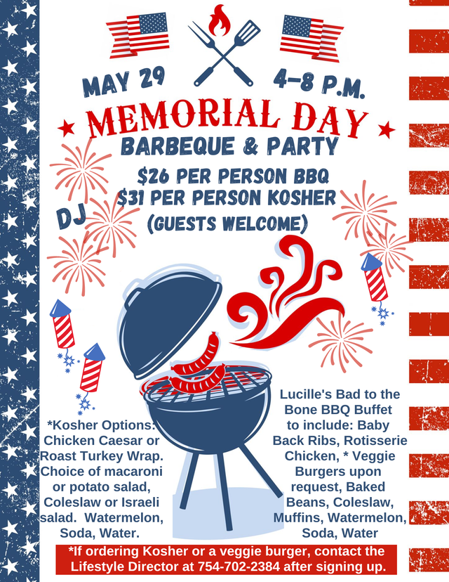 Memorial Day BBQ & Party